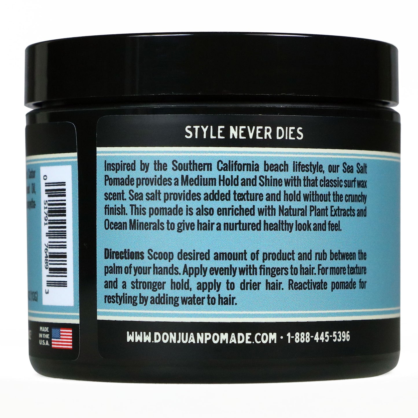 Sea Salt Pomade 4 oz